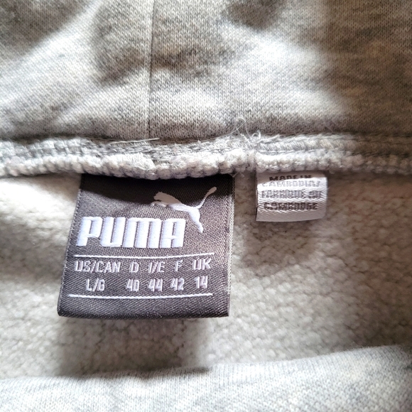 Puma Sweatshirt Grey Size Large - Picture 4 of 6